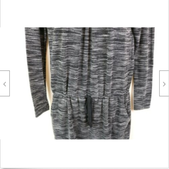Ann Taylor Loft Womens Dress Black Gray Boat Neck - Picture 3 of 7